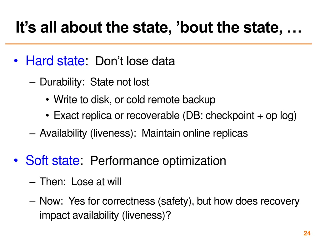 it s all about the state bout the state