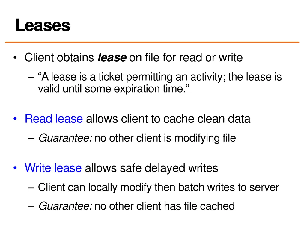 leases