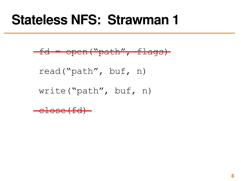 stateless nfs strawman 1