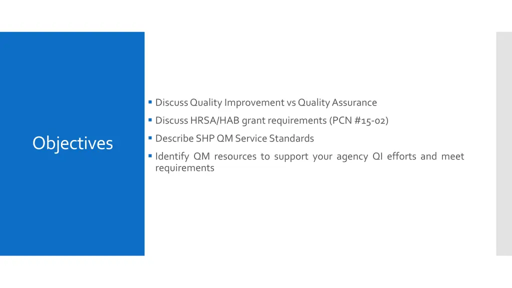 discussqualityimprovement vsqualityassurance