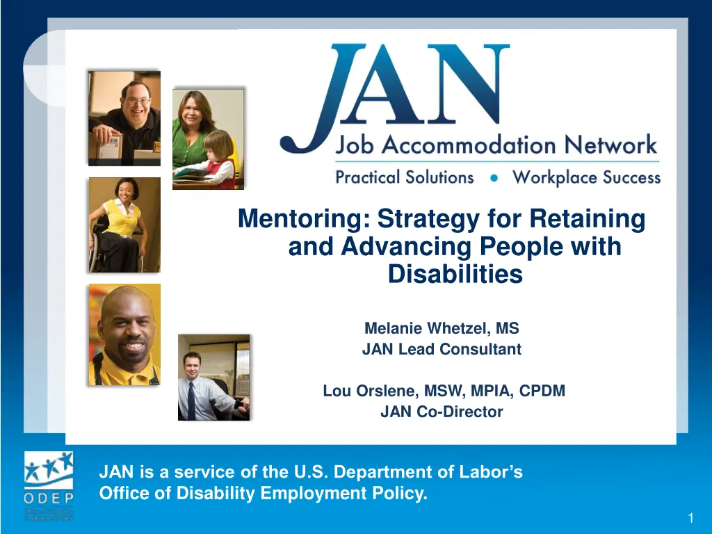 mentoring strategy for retaining and advancing