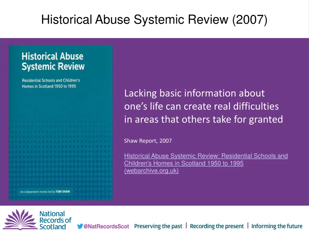 historical abuse systemic review 2007