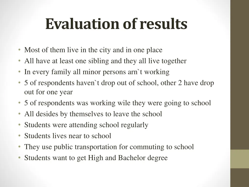 evaluationofresults