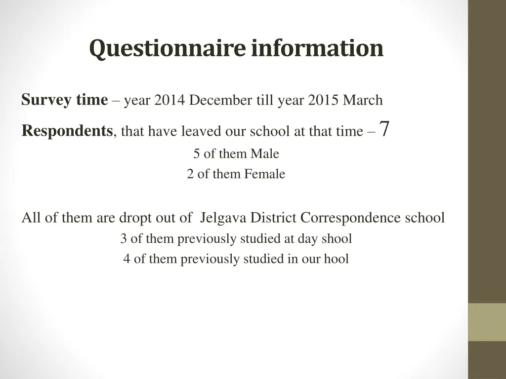 questionnaireinformation