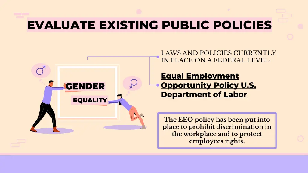 evaluate existing public policies