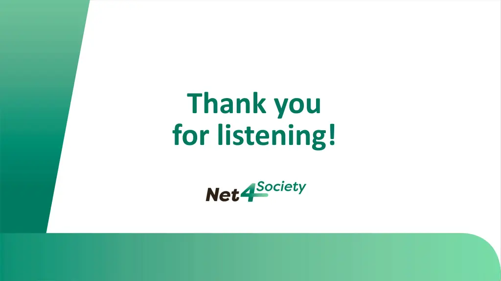 thank you for listening
