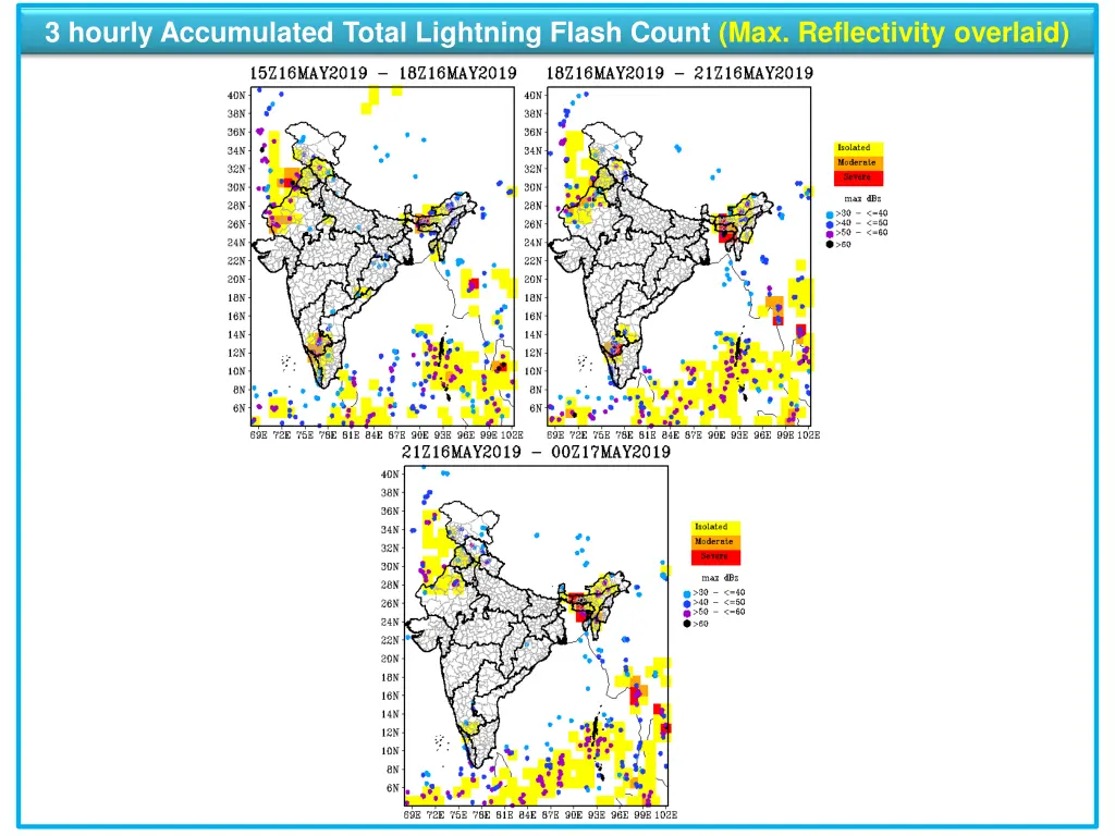 3 hourly accumulated total lightning flash count 3
