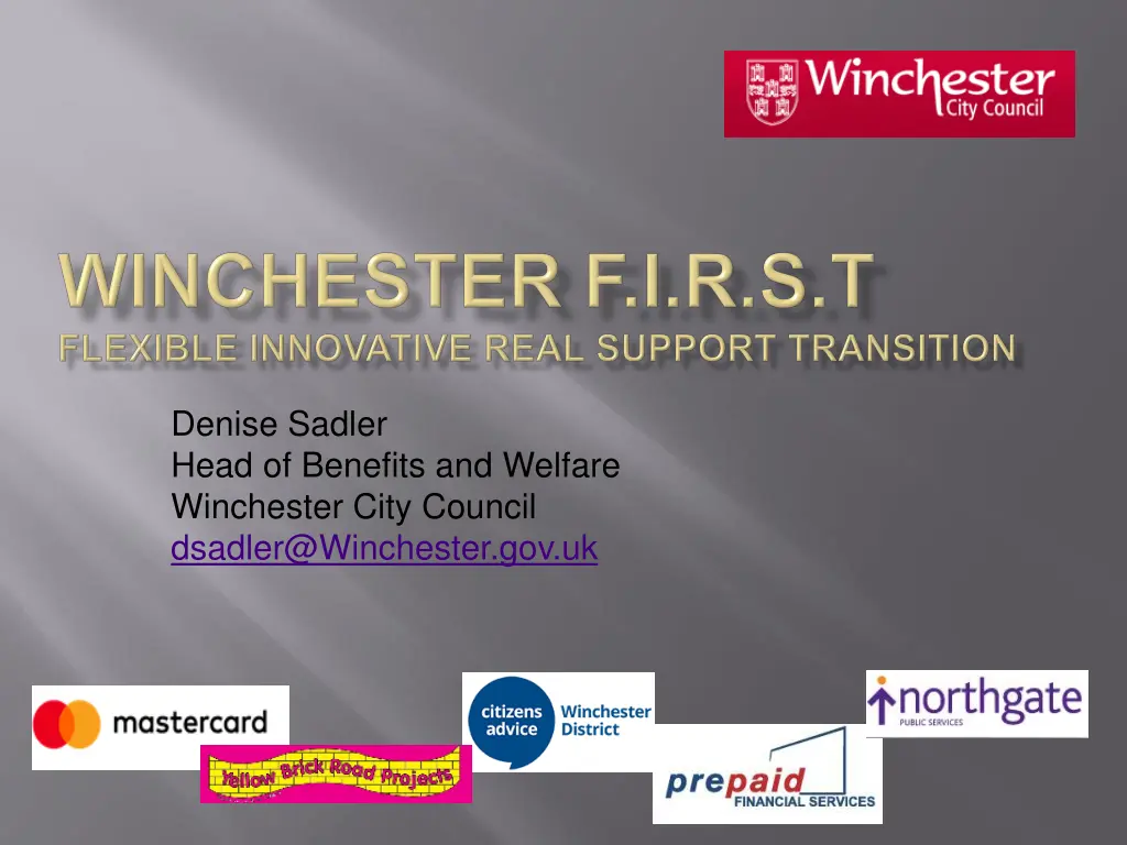 denise sadler head of benefits and welfare