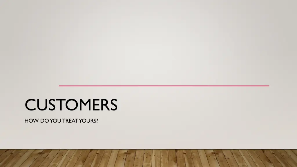 customers