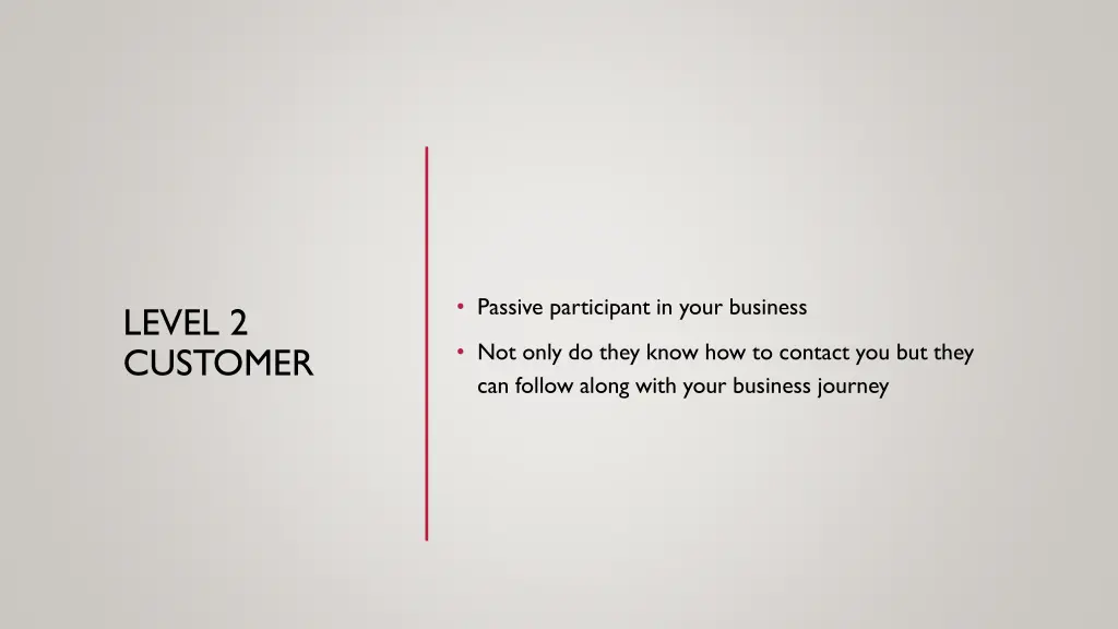 passive participant in your business