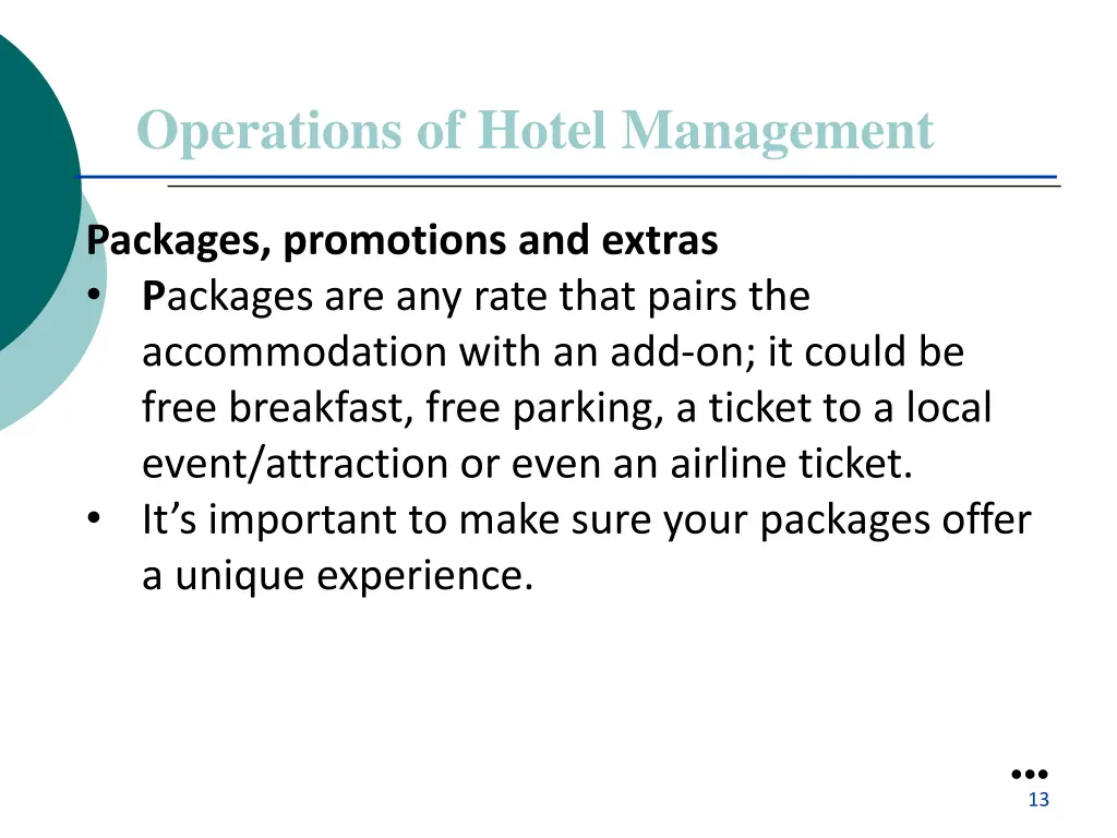 operations of hotel management 5