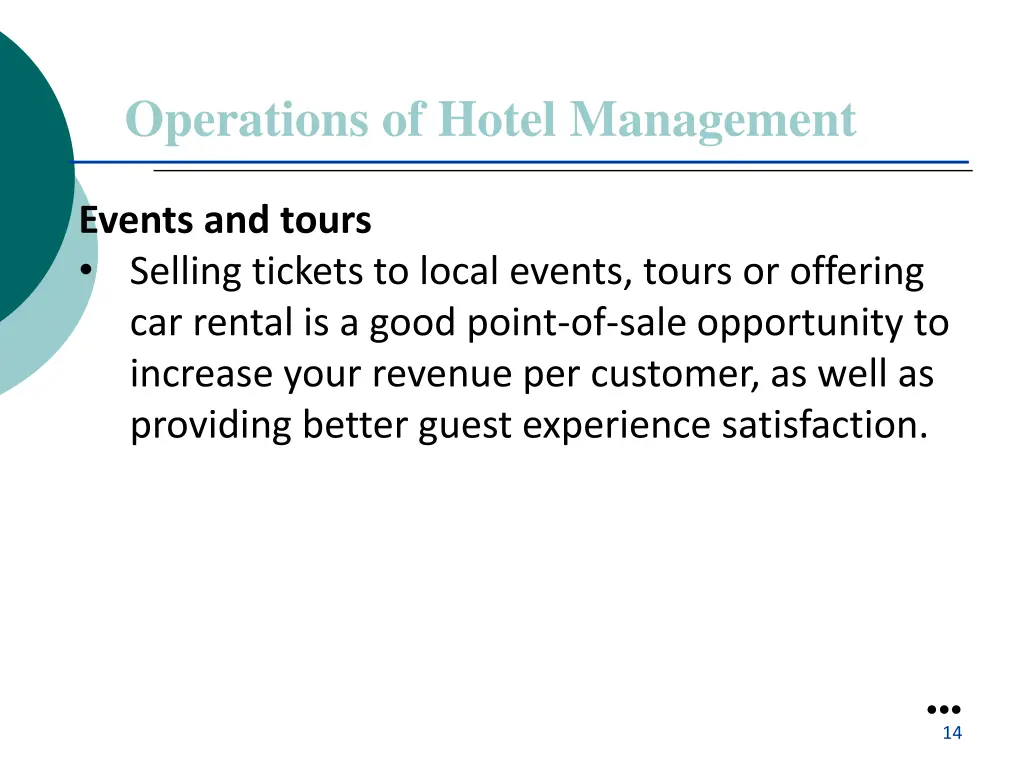 operations of hotel management 6