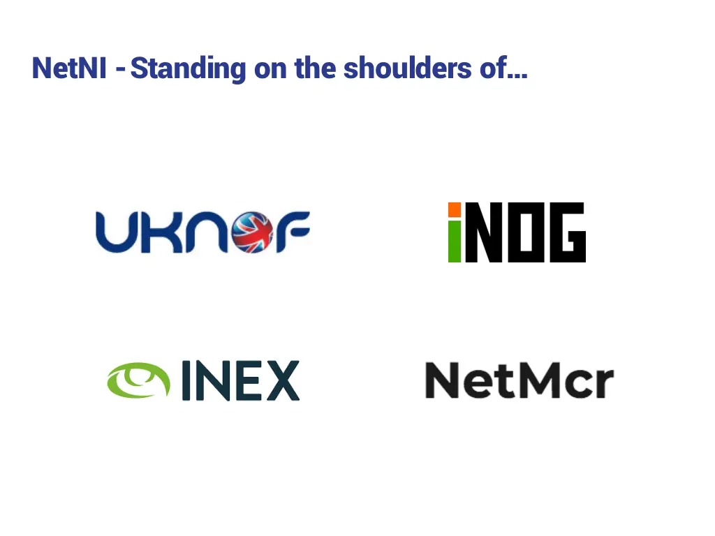 netni standing on the shoulders of