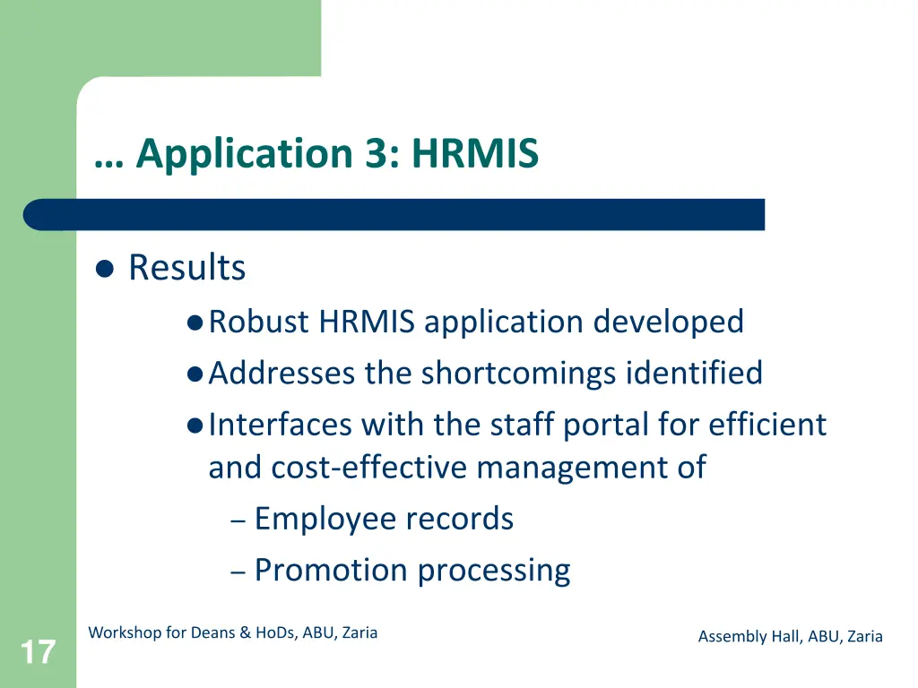 application 3 hrmis 2