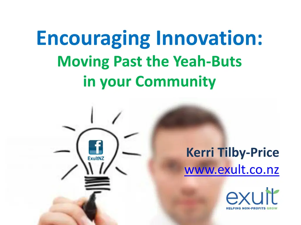 encouraging innovation moving past the yeah buts
