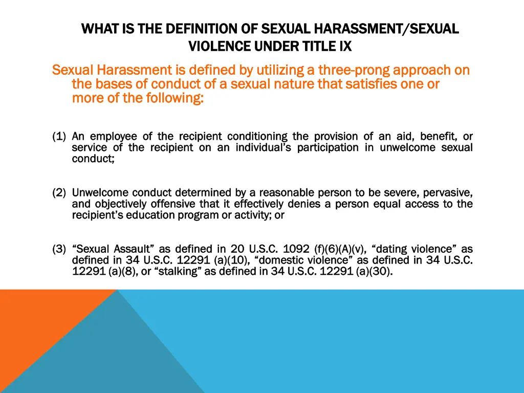 what is the definition of sexual harassment
