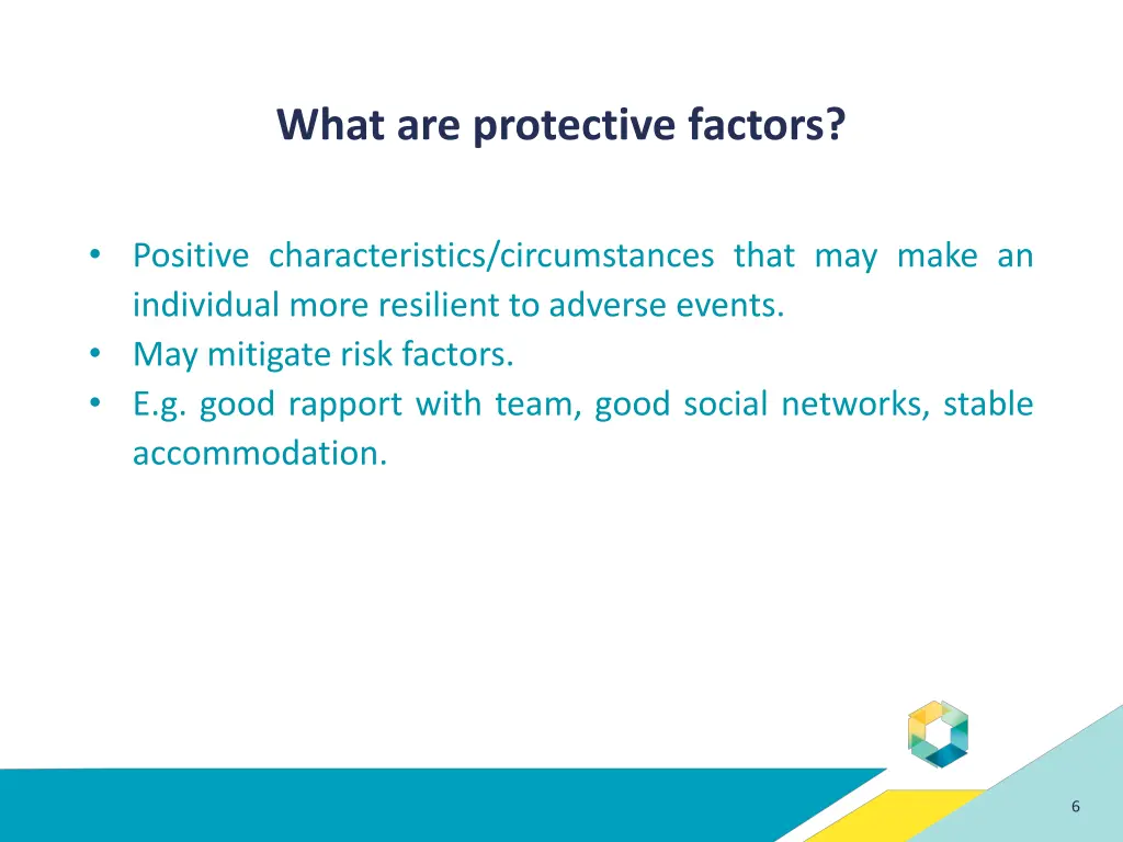what are protective factors