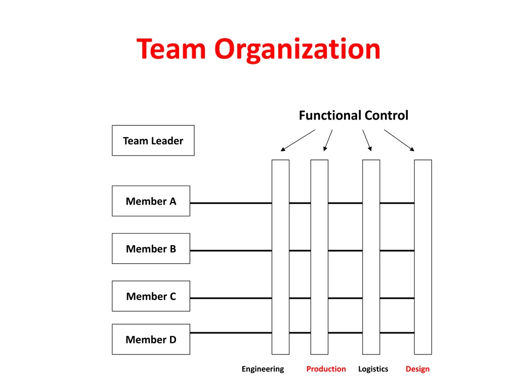 team organization