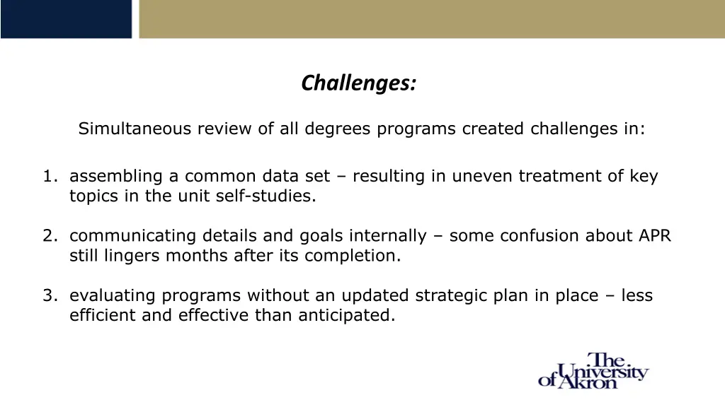 challenges