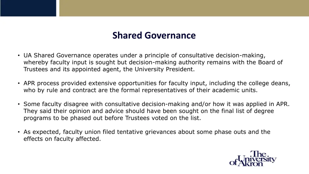 shared governance