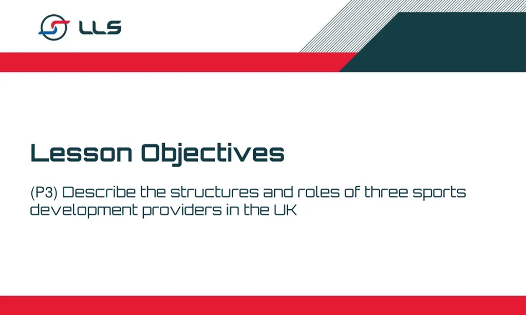 lesson objectives