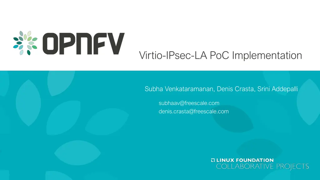 virtio ipsec la poc implementation
