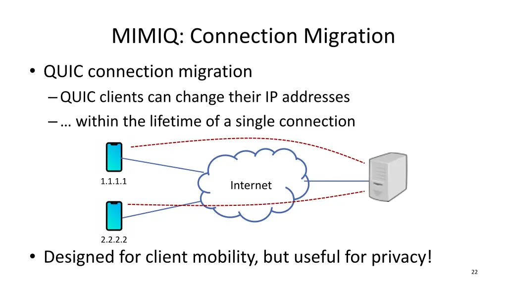 mimiq connection migration