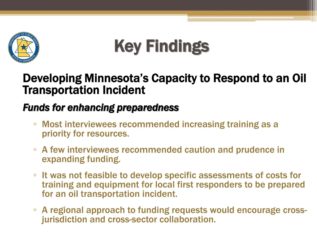 key findings key findings 10