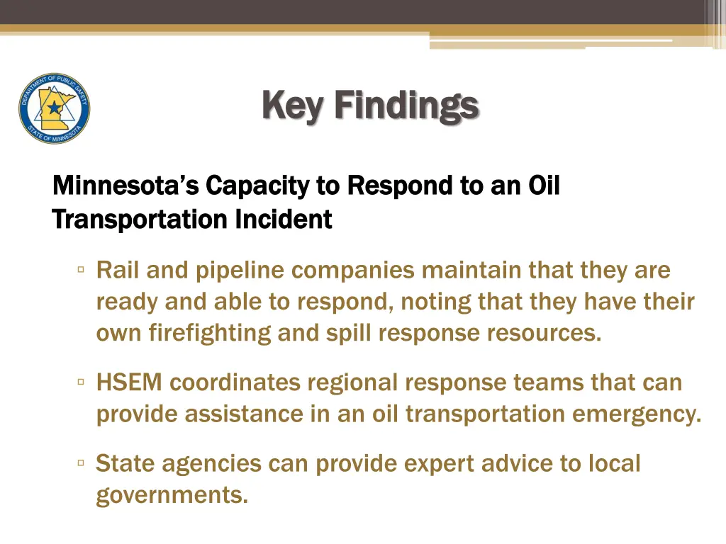 key findings key findings 3