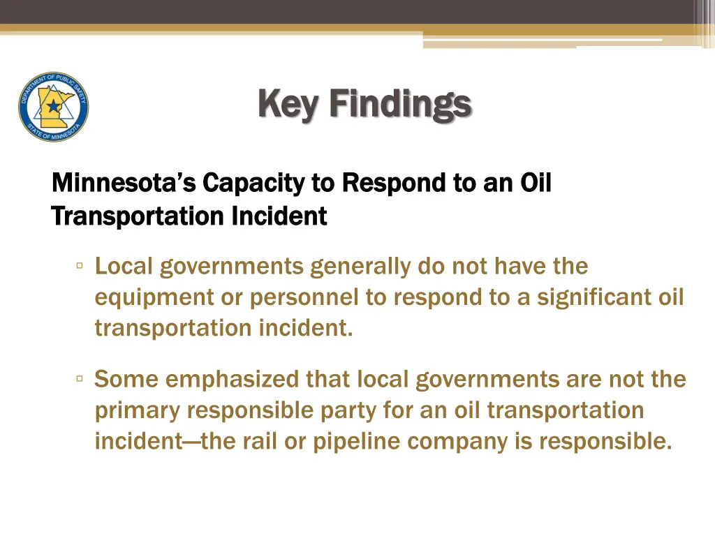 key findings key findings 5