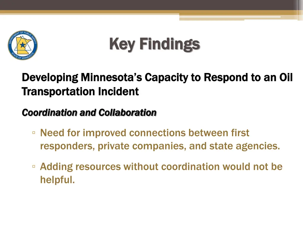 key findings key findings 8