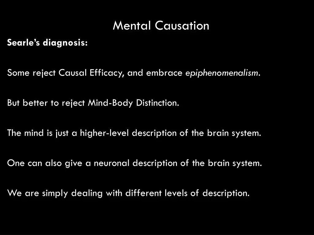 mental causation 1