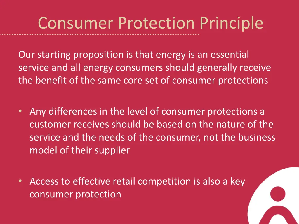 consumer protection principle