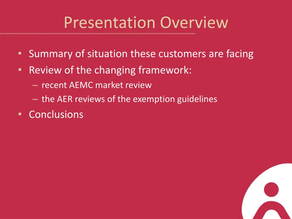presentation overview