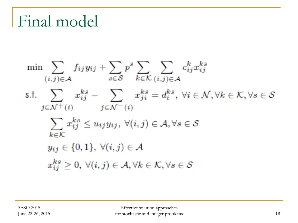 final model