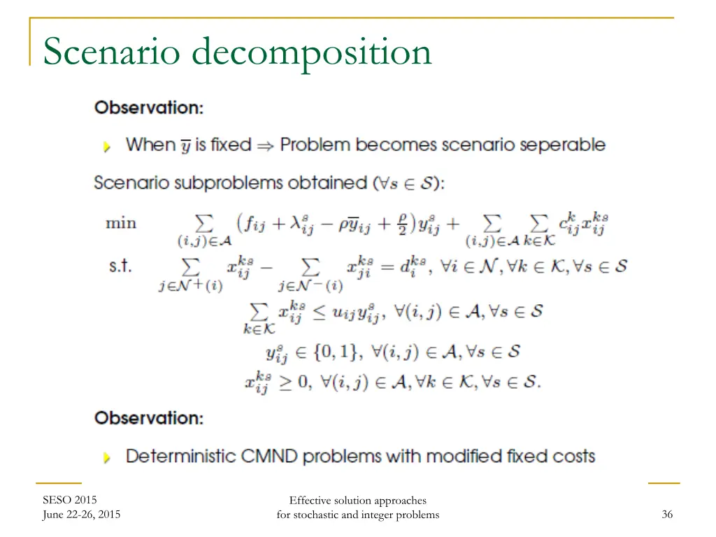 scenario decomposition 4