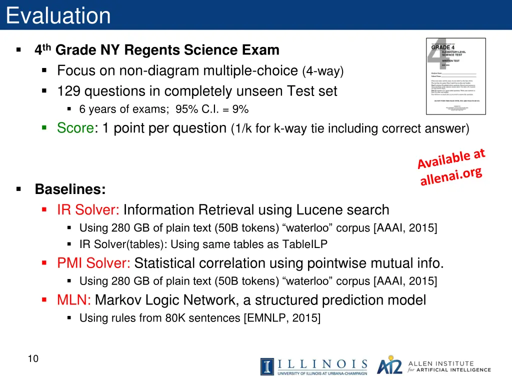 evaluation