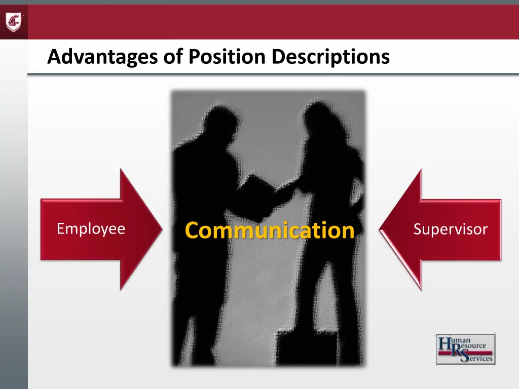 advantages of position descriptions
