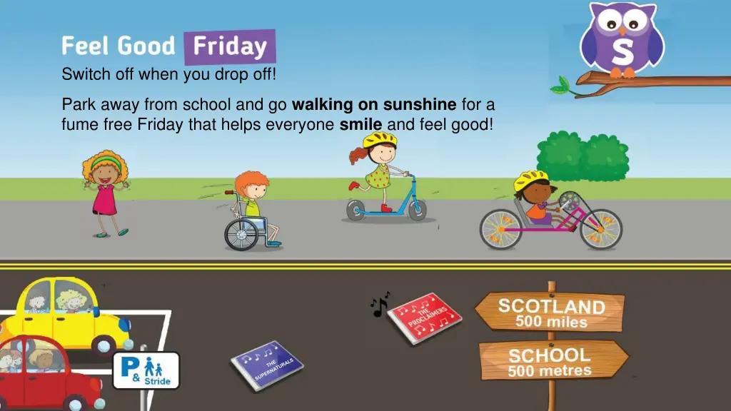 feel good friday switch off when you drop