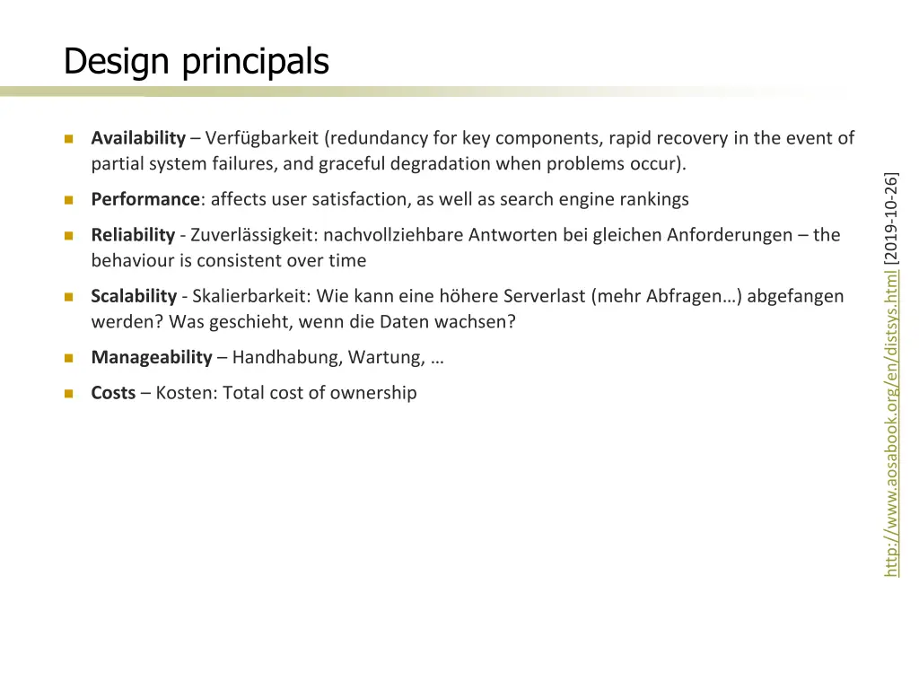 design principals