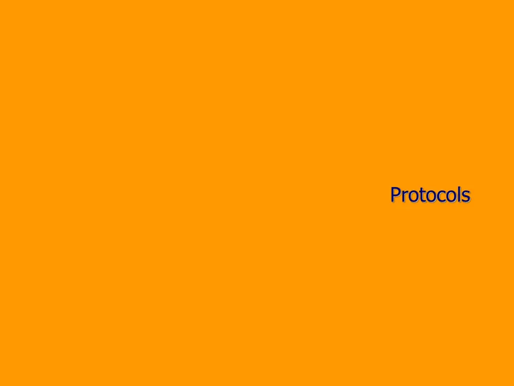 protocols