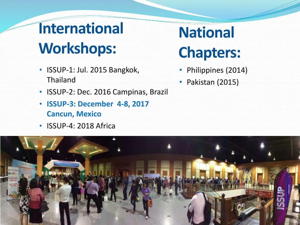 international workshops