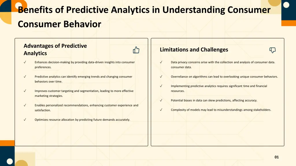 benefits of predictive analytics in understanding