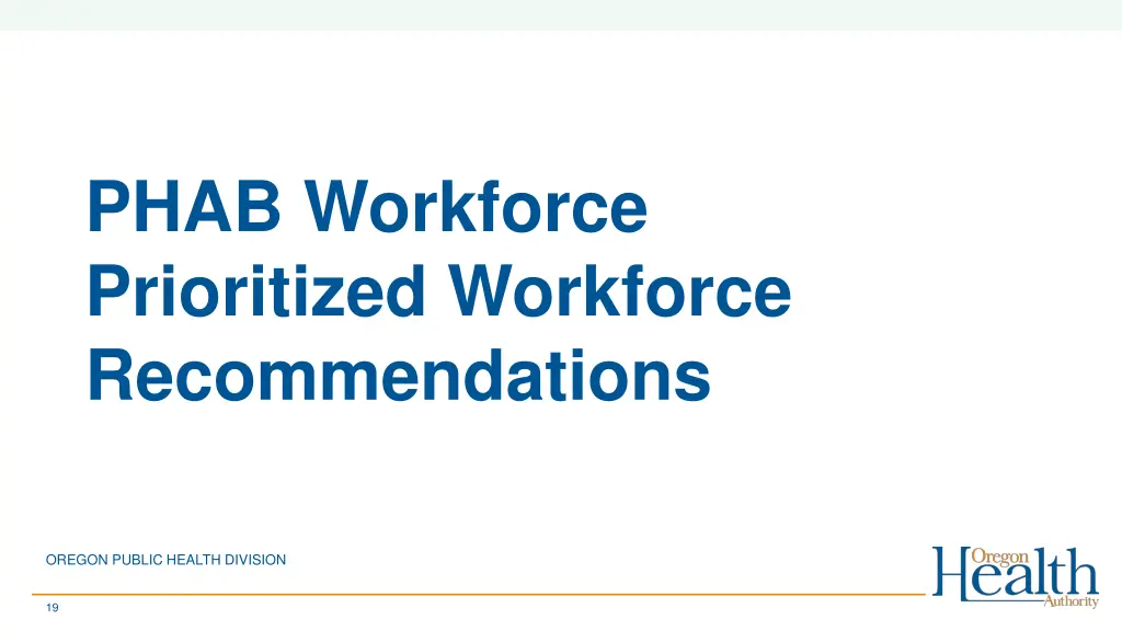 phab workforce prioritized workforce