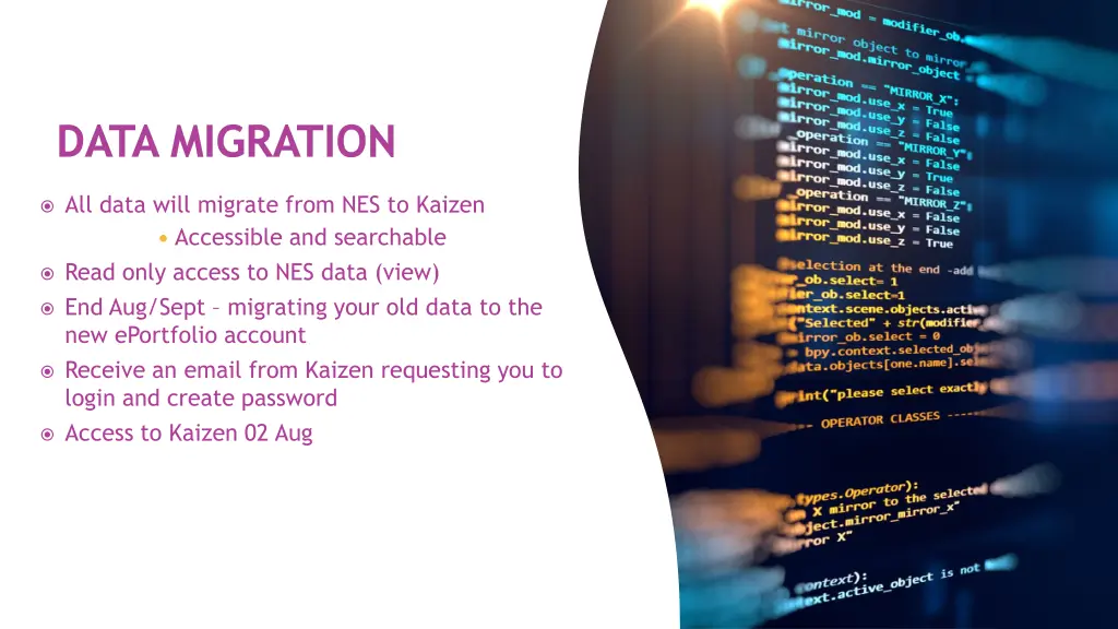 data migration