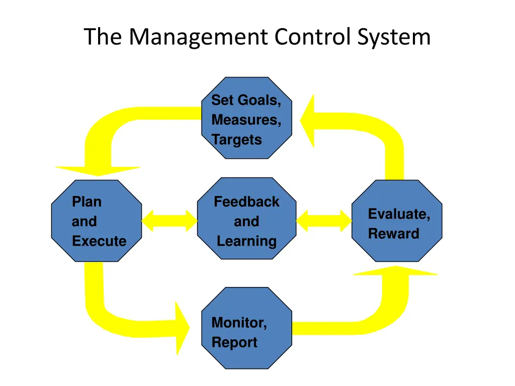 the management control system