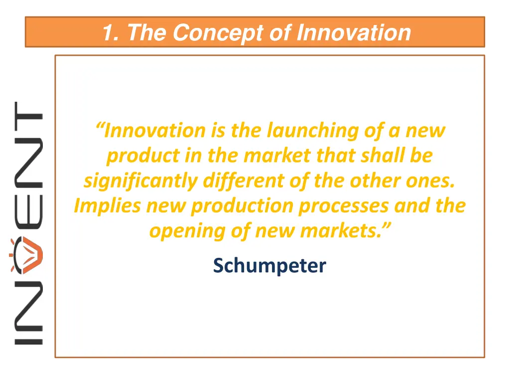 1 the concept of innovation 6
