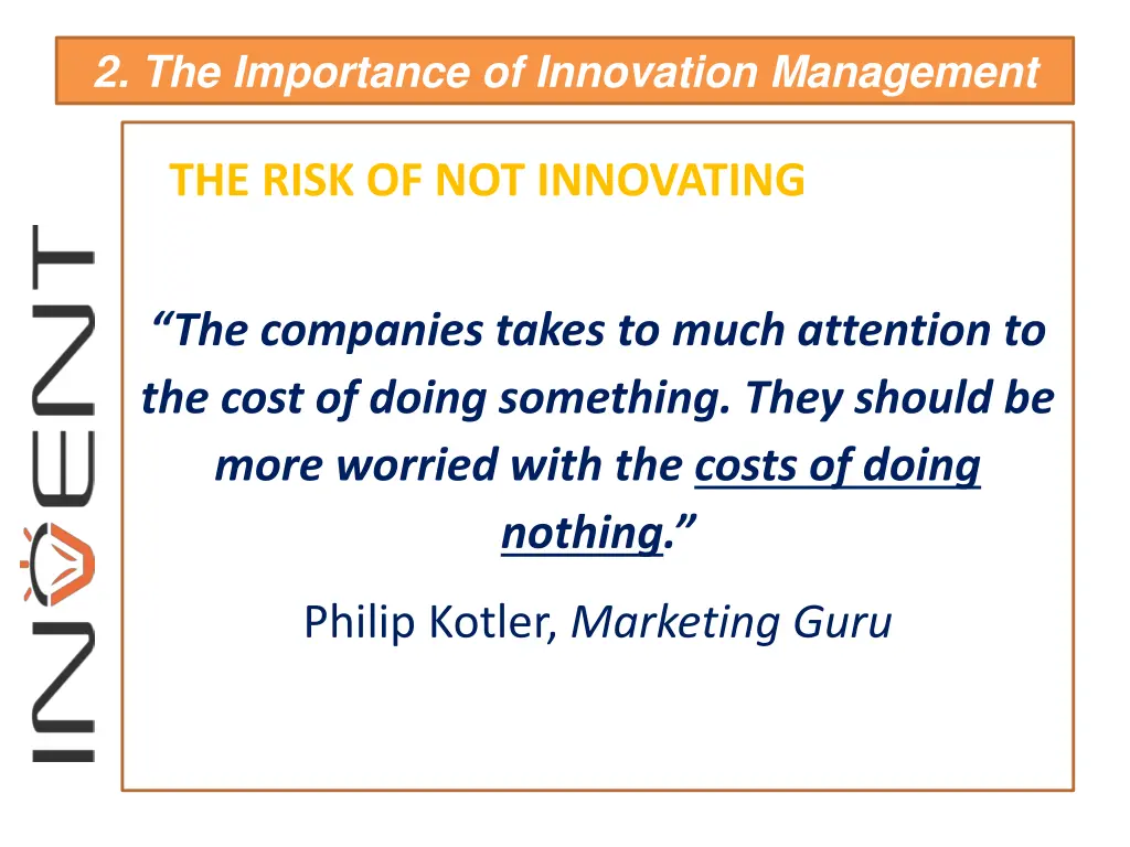 2 the importance of innovation management 4