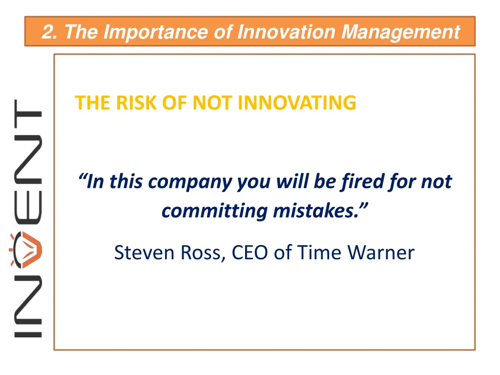 2 the importance of innovation management 5