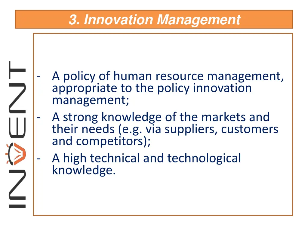 3 innovation management 8